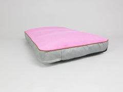 Selbourne Dog Mattress - Fossil / Fuchsia, Large