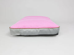Selbourne Dog Mattress - Fossil / Fuchsia, Large