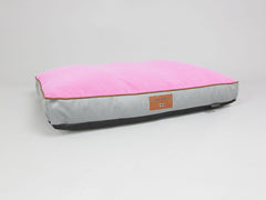 Selbourne Dog Mattress - Fossil / Fuchsia, Large