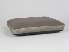 Beckley Dog Mattress - Taupe / Chestnut, Medium
