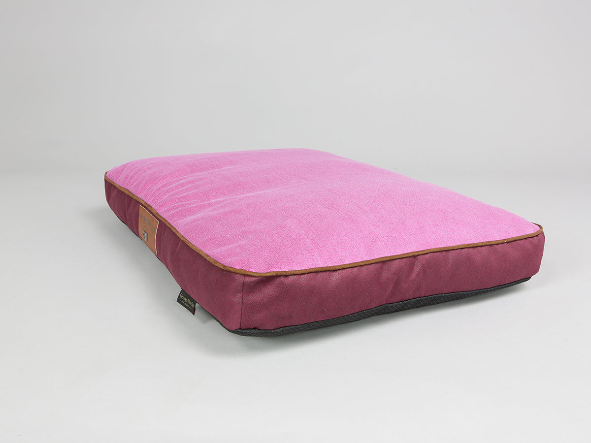 Selbourne Luxury Dog Mattress for medium dogs Grape / Fuchsia Colour