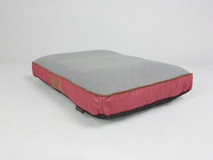 Hursley Dog Mattress - Cabernet / Ash, Medium