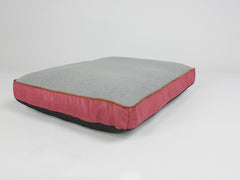 Hursley Dog Mattress - Cabernet / Ash, Medium