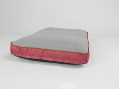 Hursley Dog Mattress - Cabernet / Ash, Medium