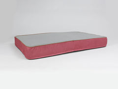 Hursley Dog Mattress - Cabernet / Ash, XX-Large