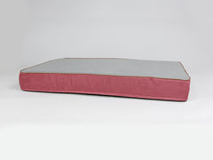 Hursley Dog Mattress - Cabernet / Ash, XX-Large