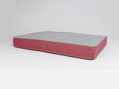 Hursley Dog Mattress - Cabernet / Ash, XX-Large