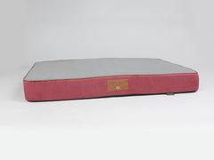 Hursley Dog Mattress - Cabernet / Ash, XX-Large