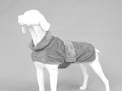 Dog Drying Coat by MuttMOP® (Grey)