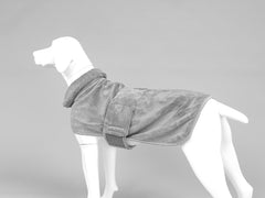 Dog Drying Coat by MuttMOP® (Grey)