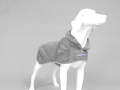 Dog Drying Coat by MuttMOP® (Grey)