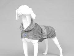 Dog Drying Coat by MuttMOP® (Grey)