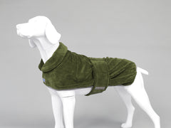 Dog Drying Coat by MuttMOP® (Olive)