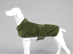 Dog Drying Coat by MuttMOP® (Olive)