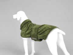 Dog Drying Coat by MuttMOP® (Olive)