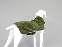 Dog Drying Coat by MuttMOP® (Olive)