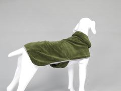 Dog Drying Coat by MuttMOP® (Olive)