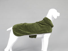 Dog Drying Coat by MuttMOP® (Olive)