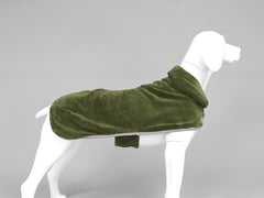 Dog Drying Coat by MuttMOP® (Olive)