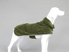 Dog Drying Coat by MuttMOP® (Olive)