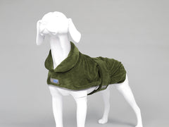 Dog Drying Coat by MuttMOP® (Olive)