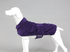 Dog Drying Coat by MuttMOP® (Plum)