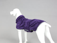 Dog Drying Coat by MuttMOP® (Plum)