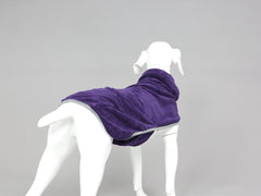 Dog Drying Coat by MuttMOP® (Plum)