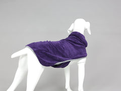 Dog Drying Coat by MuttMOP® (Plum)