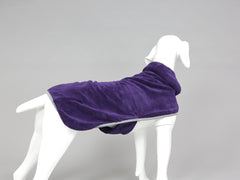 Dog Drying Coat by MuttMOP® (Plum)