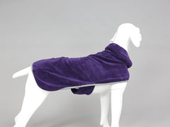 Dog Drying Coat by MuttMOP® (Plum)