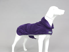 Dog Drying Coat by MuttMOP® (Plum)