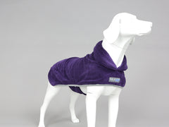 Dog Drying Coat by MuttMOP® (Plum)