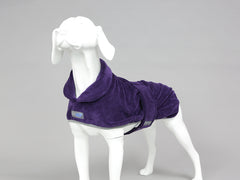 Dog Drying Coat by MuttMOP® (Plum)