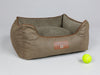 Exbury Orthopaedic Walled Dog Bed - Latte, Small