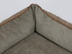 Exbury Orthopaedic Walled Dog Bed - Latte, Small