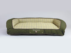 Country Dog Sofa Bed - Olive Green, Large