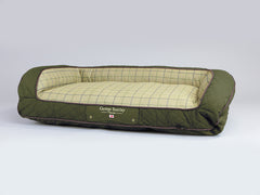 Country Dog Sofa Bed - Olive Green, Large