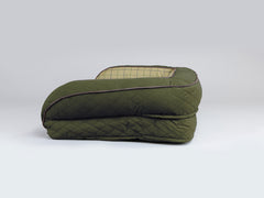 Country Dog Sofa Bed - Olive Green, Large