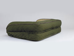 Country Dog Sofa Bed - Olive Green, Large