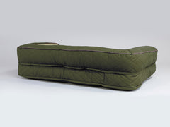 Country Dog Sofa Bed - Olive Green, Large