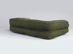 Country Dog Sofa Bed - Olive Green, Large