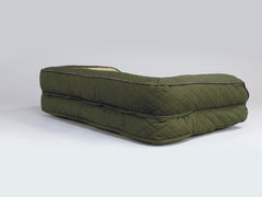 Country Dog Sofa Bed - Olive Green, Large