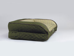 Country Dog Sofa Bed - Olive Green, Large