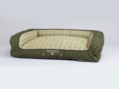 Country Dog Sofa Bed - Olive Green, Medium