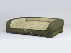 Country Dog Sofa Bed - Olive Green, Medium