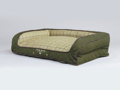 Country Dog Sofa Bed - Olive Green, Medium