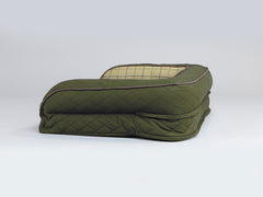 Country Dog Sofa Bed - Olive Green, Medium