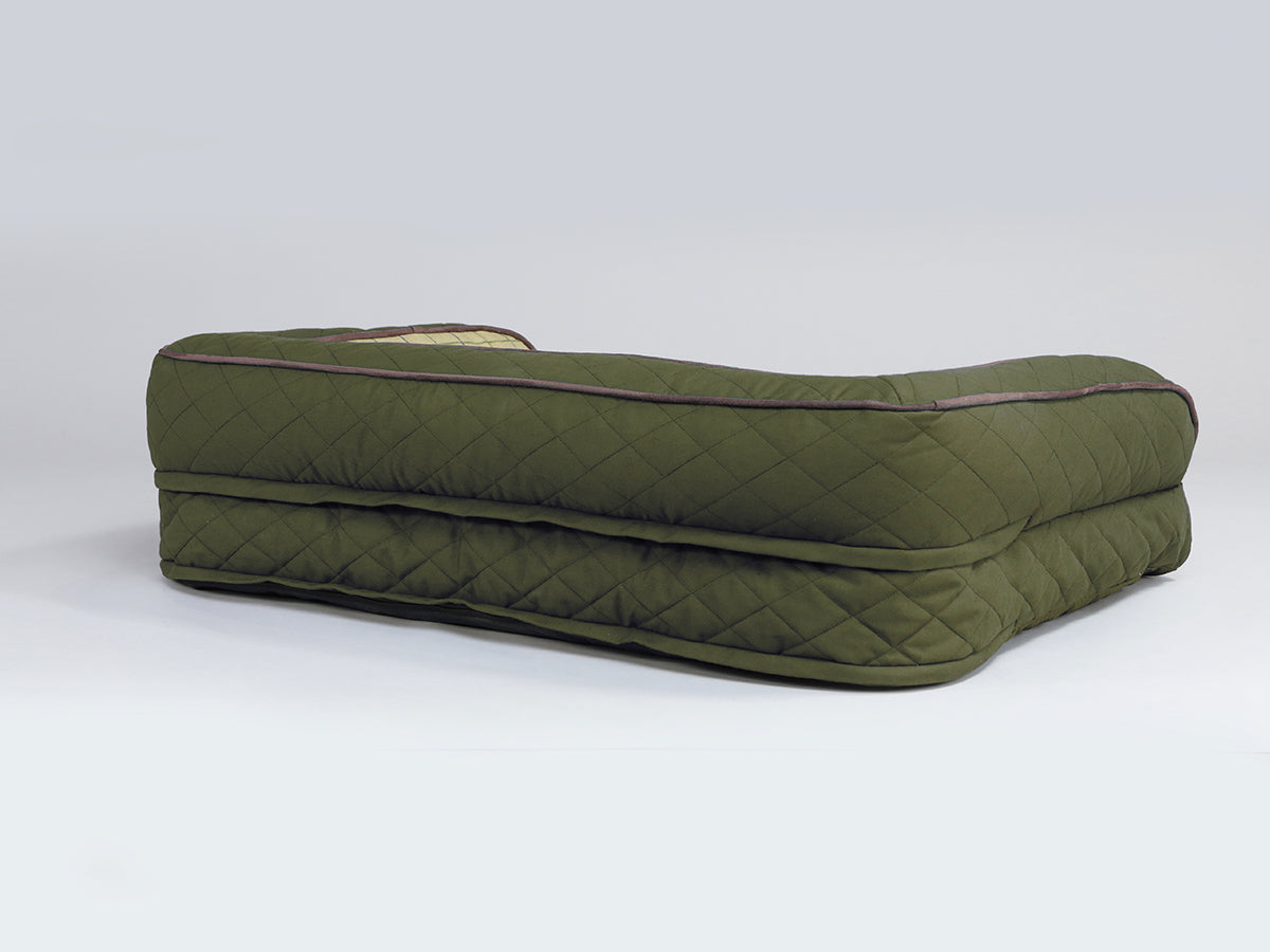 VACARX Dog Bed 75.5x55.5x28 Cm Solid Pine Wood,Item Material: Solid Pinewood (untreated