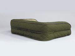 Country Dog Sofa Bed - Olive Green, Medium